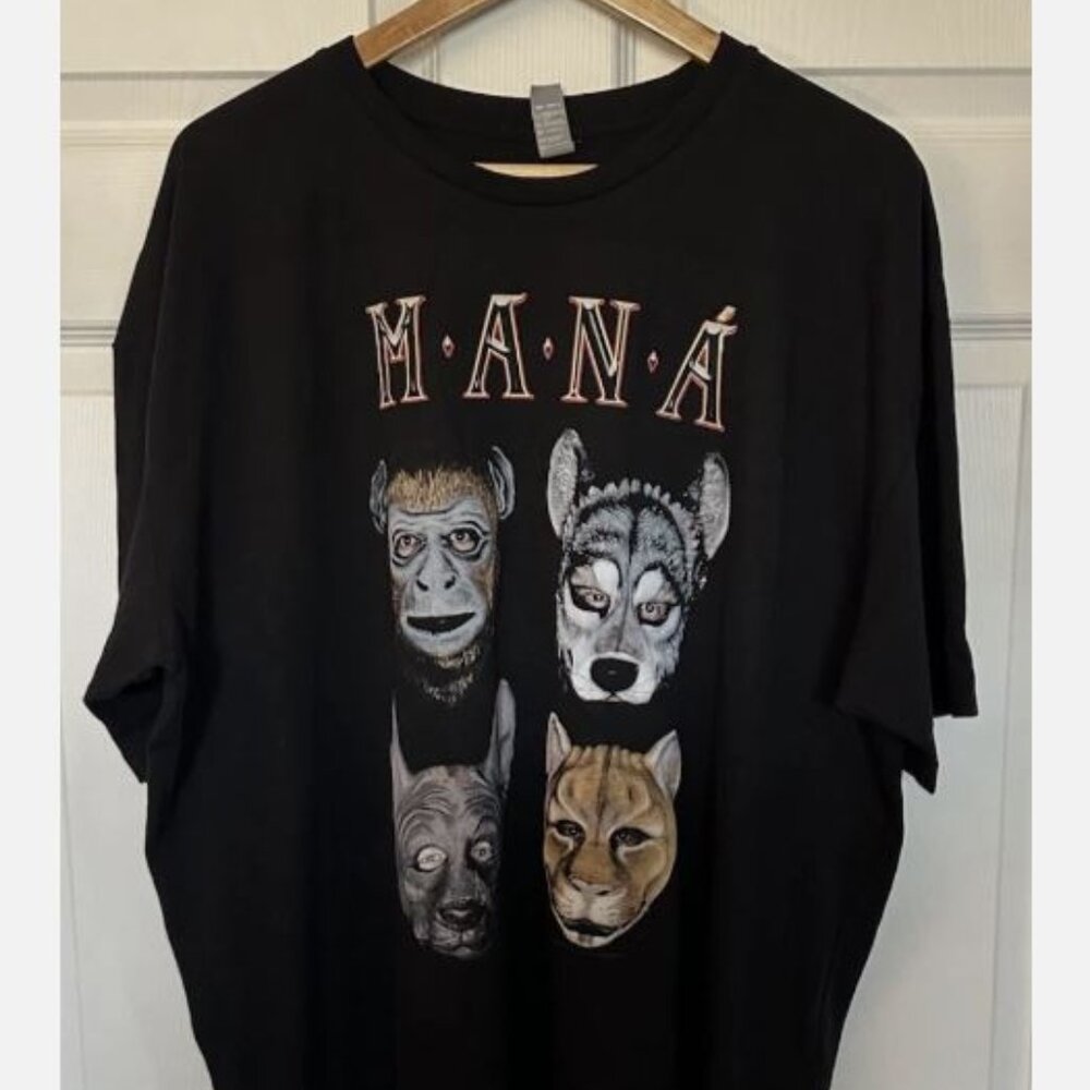 Mana 2019 Band T-Shirt Size 2XL